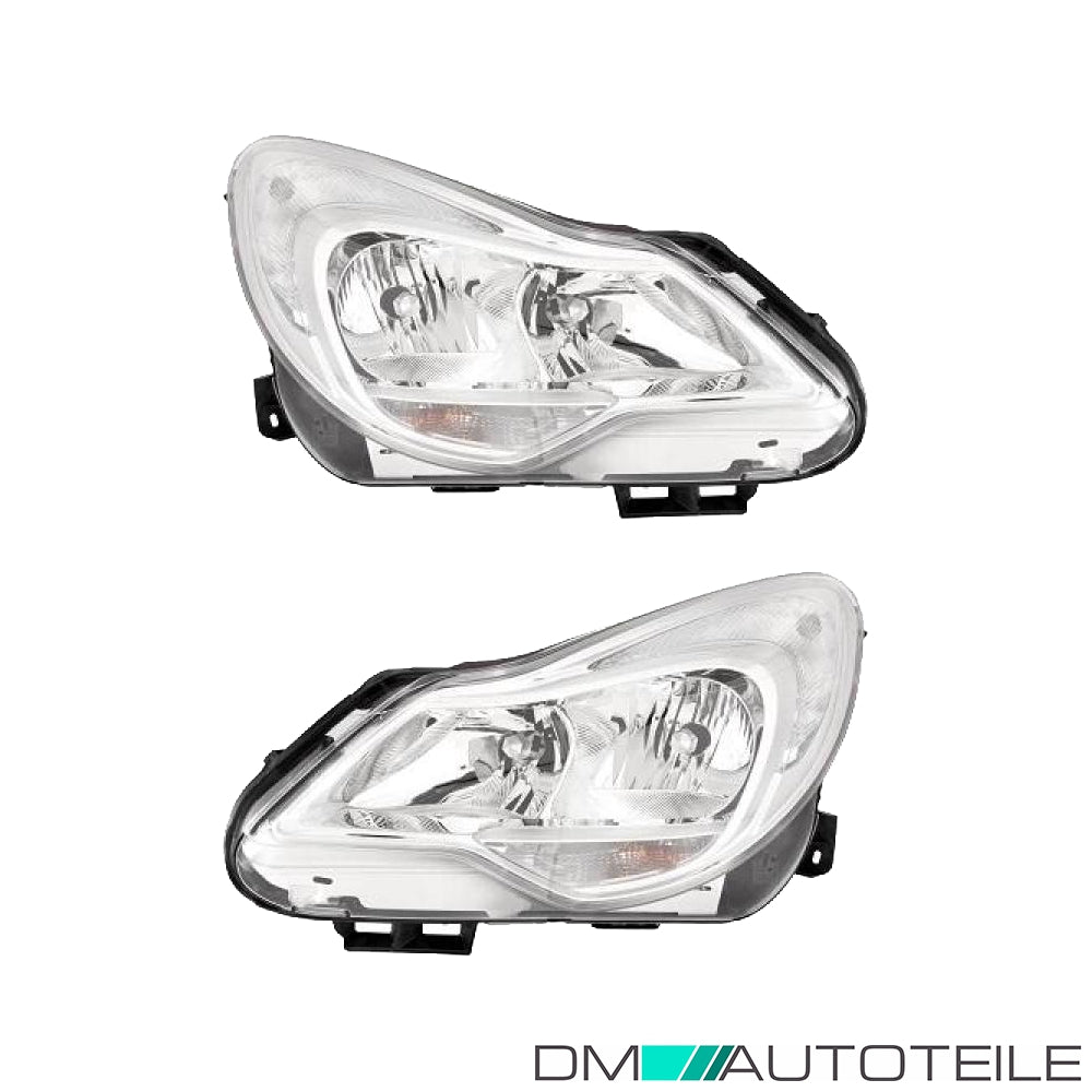 Scheinwerfer H7 Depo SET passt für Opel Corsa D Kasten Schrägheck S07 ab 11-1