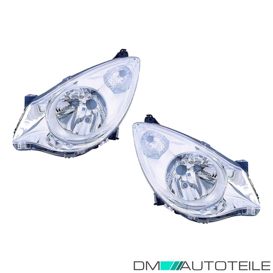 Scheinwerfer Depo H4 SET passt für Opel Agila B (H08) ab Baujahr 2008-2014