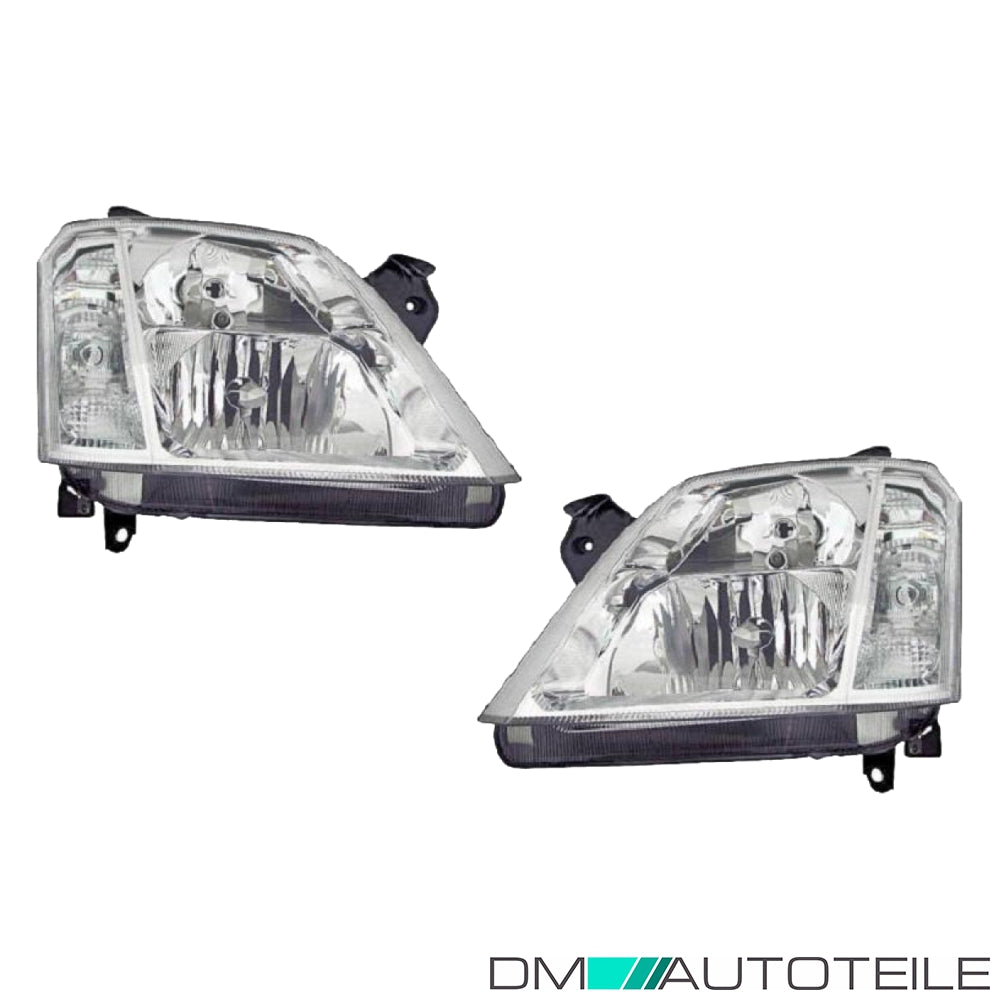 Scheinwerfer H7/H1 Depo SET passt für Opel MERIVA A ab Baujahr 2003-2010