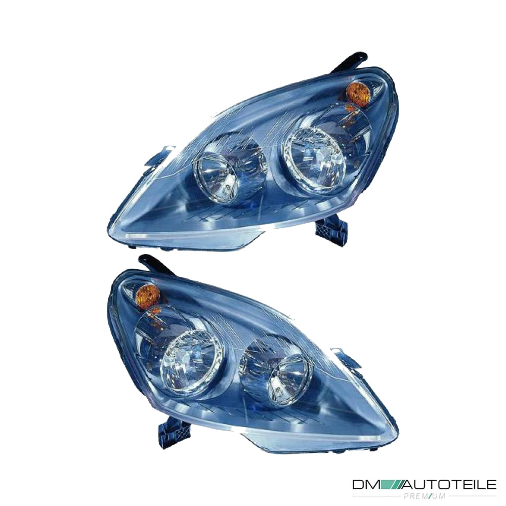 Bosch Scheinwerfer H7 SET schwarz passt für Opel Zafira Family B A05 ab 05-07