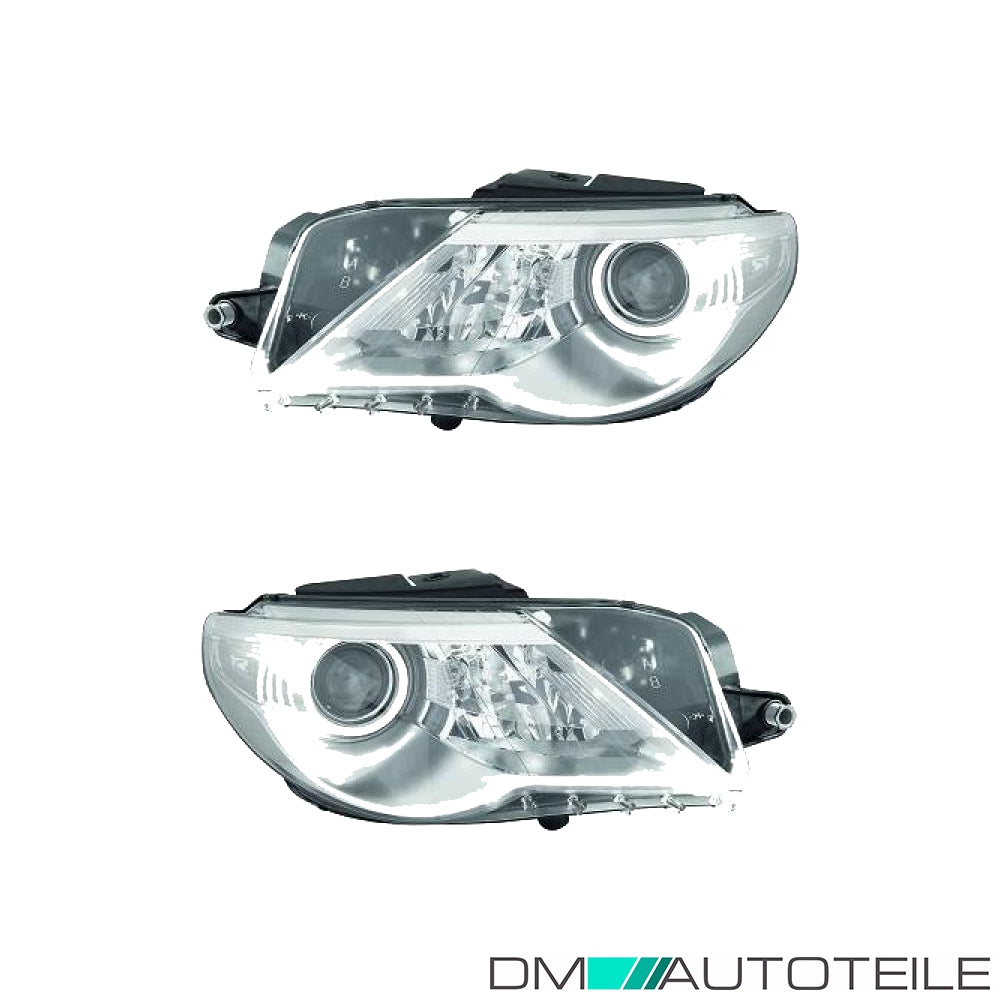 Xenon Scheinwerfer Depo D1S/H7 + KVL SET passt für VW Passat CC 357 ab 08-12