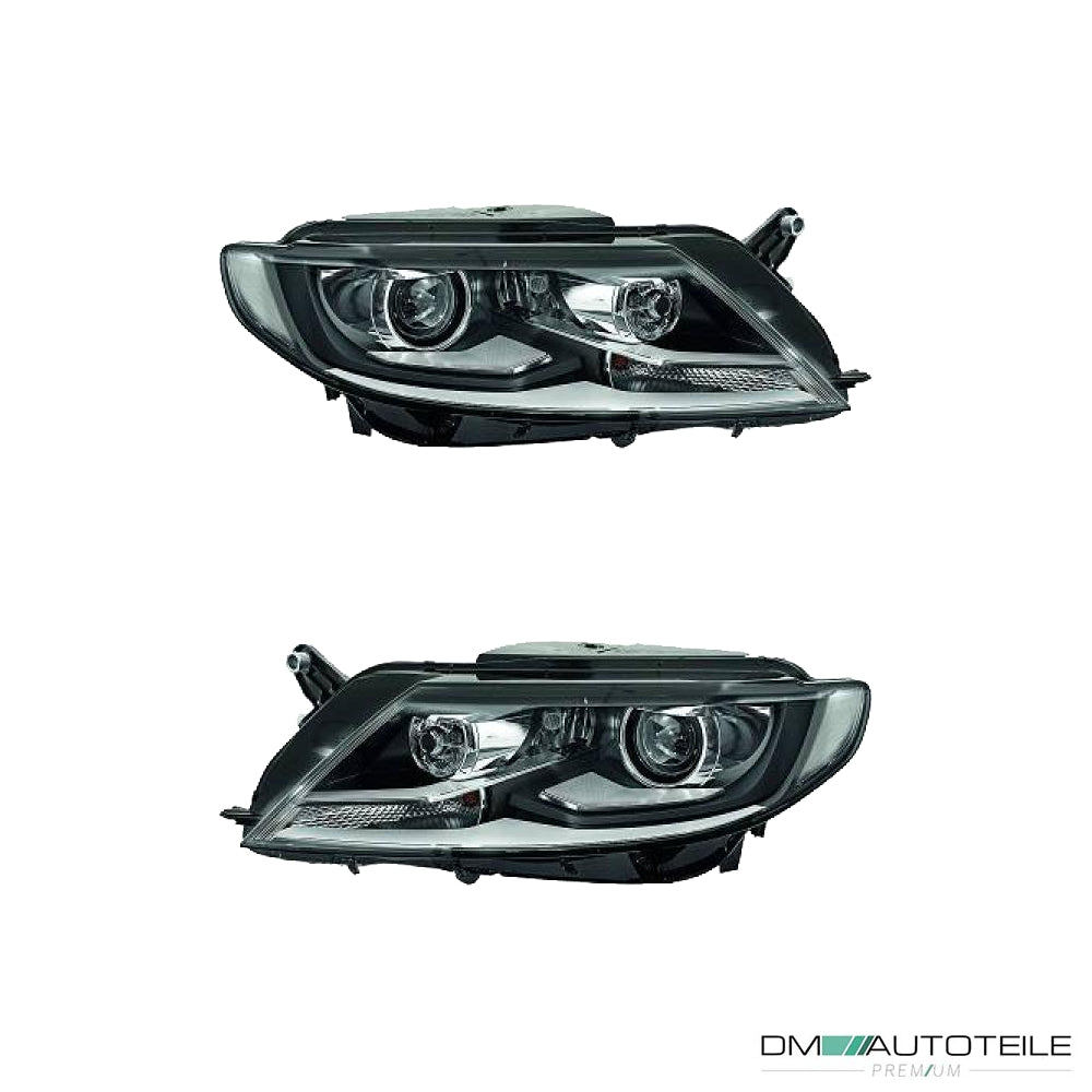 Bi-Xenon Scheinwerfer Marelli D3S/H7 + TGFL SET passt für VW CC 358 ab 12-16