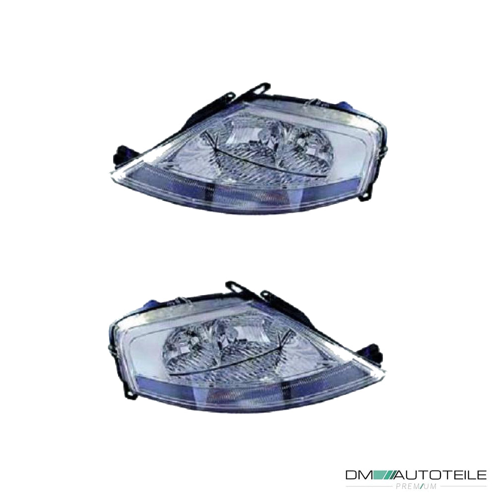 Bosch Scheinwerfer H1/H7 mit Motor SET passt für Citroen C3 (FC) I ab 02-09