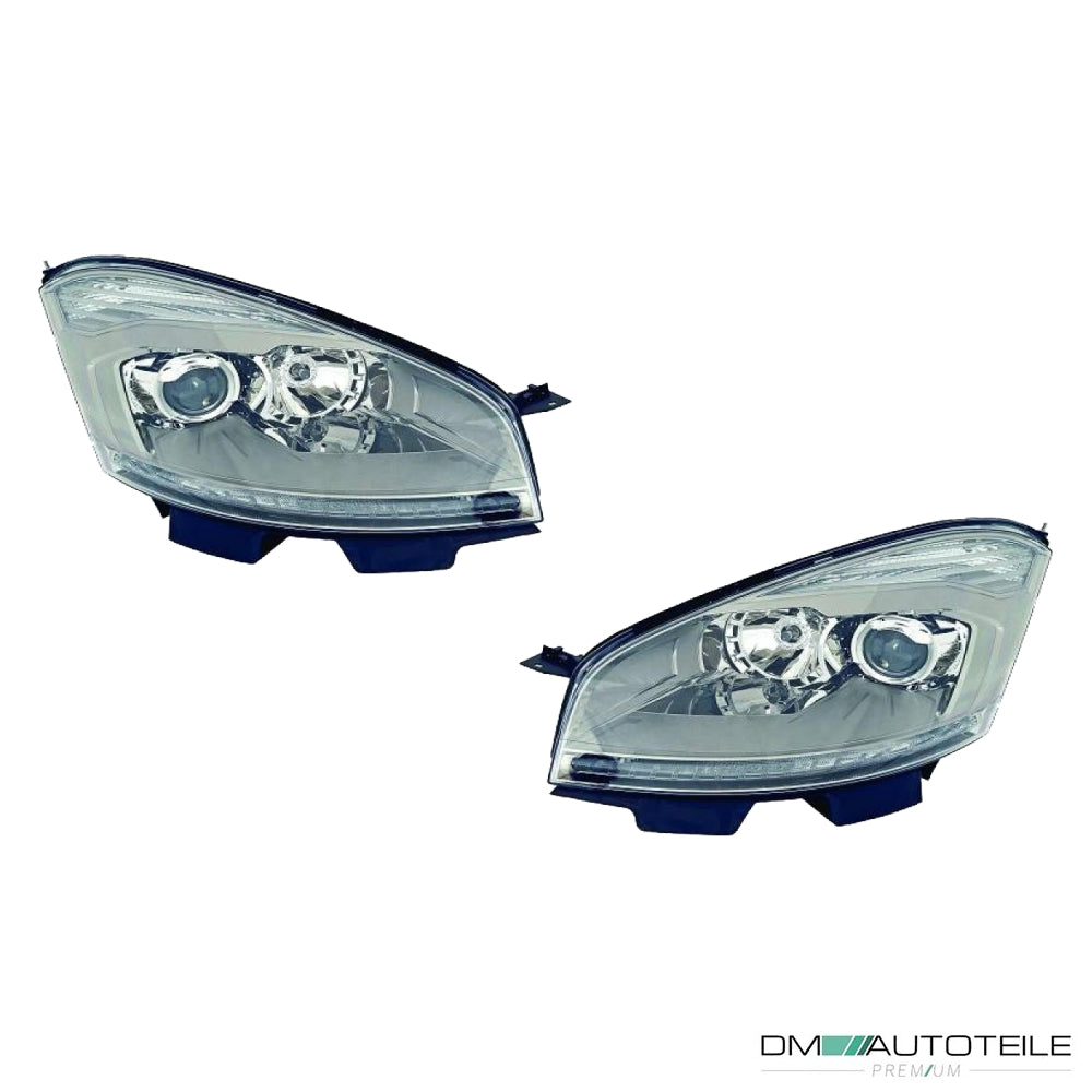 Bi-Xenon Scheinwerfer Hella SET passt für Citroen C4 Picasso I DU/UA ab 10-13