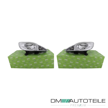 OE Valeo Scheinwerfer mit Motor H4 SET passt für Peugeot 107 ab Baujahr 12-14