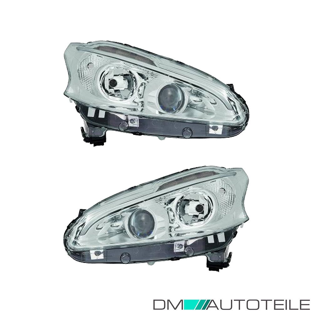 LED Halogen Scheinwerfer  H7 H1 +TFL SET passt für Peugeot 208 I 12-15