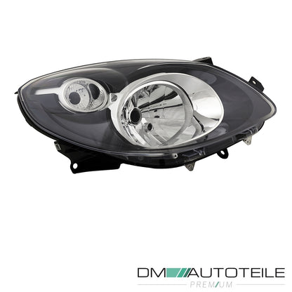 Hella H4 schwarz Scheinwerfer SET passt für Renault Twingo II (CN0) ab 07-12