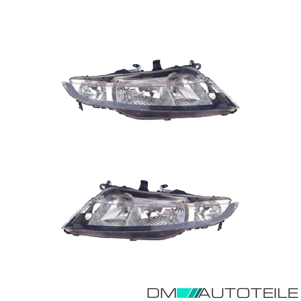 Scheinwerfer Depo H7/H1 SET passt für Honda Civic VIII Hatchback FN ab 06-11