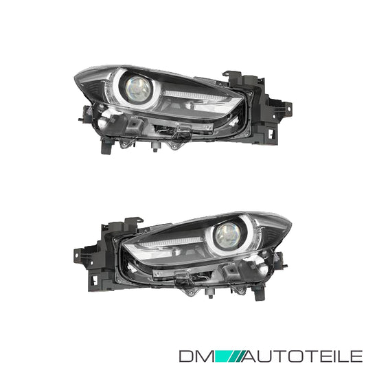 Scheinwerfer LED Depo SET passt für Mazda 3 Stufenheck (BM) ab Baujahr 17-19