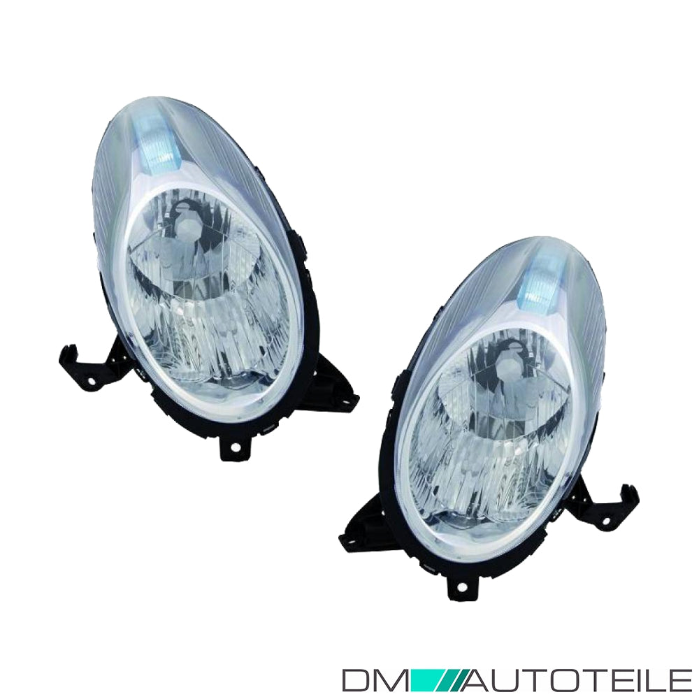 Scheinwerfer Depo H4 SET passt für Nissan Micra III (K12) C+C ab 2005-2010