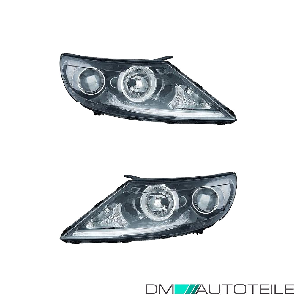 Scheinwerfer Depo mit Tagfahrlicht H7 SET passt für Kia Sportage SL ab 14-15