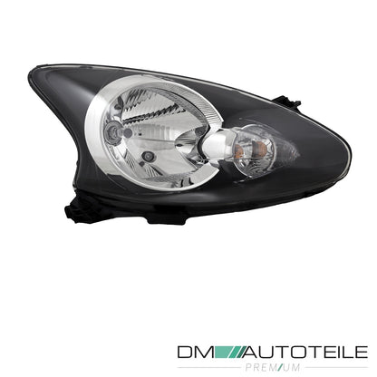 Valeo Scheinwerfer Depo transparent H4 SET passt für Toyota Aygo KGB ab 05-14