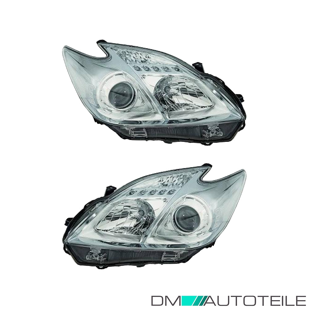 Scheinwerfer Depo H11/HB3 SET passt für Toyota Prius (W3) ab Baujahr 09-12