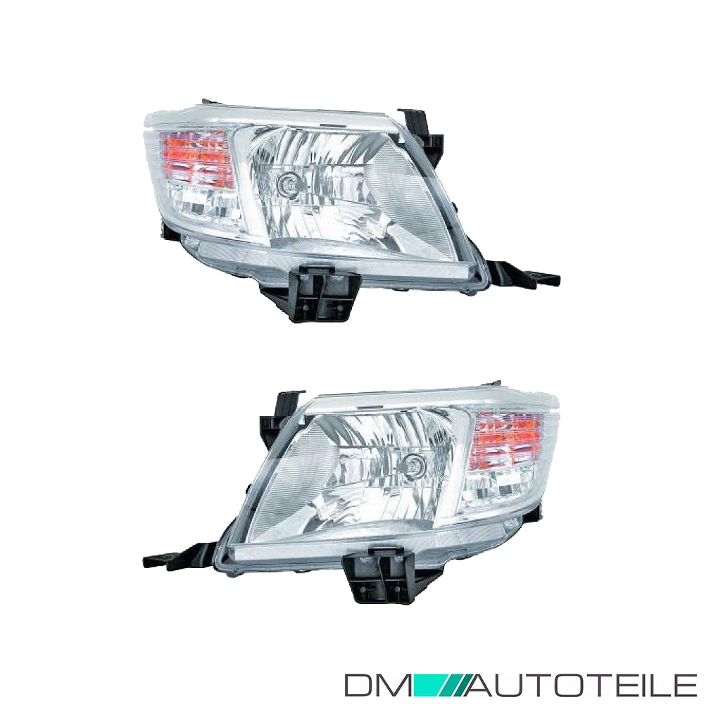 Scheinwerfer Depo H4 SET passt für Toyota Hilux VII Pick-up (KUN/N1) ab 11-15