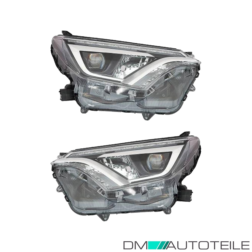 Scheinwerfer LED Depo TGFL SET passt für Toyota RAV 4 IV (A4) ab 16-19