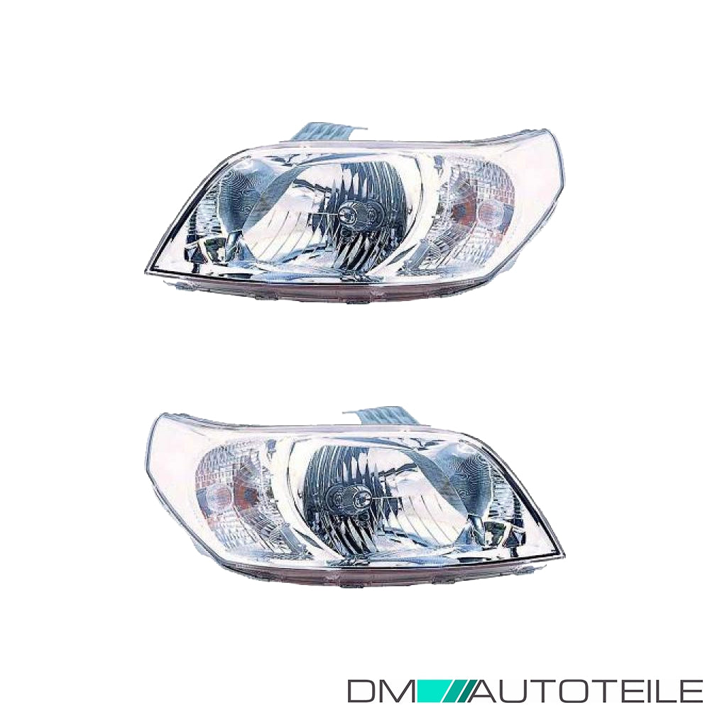 Scheinwerfer Depo H4 SET passt für Chevrolet Aveo/Kalos (T250) ab 06-11