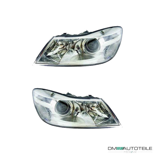 Xenon Scheinwerfer Hella D1S SET passt für Skoda Octavia II 1Z3/1Z5 ab 09-13