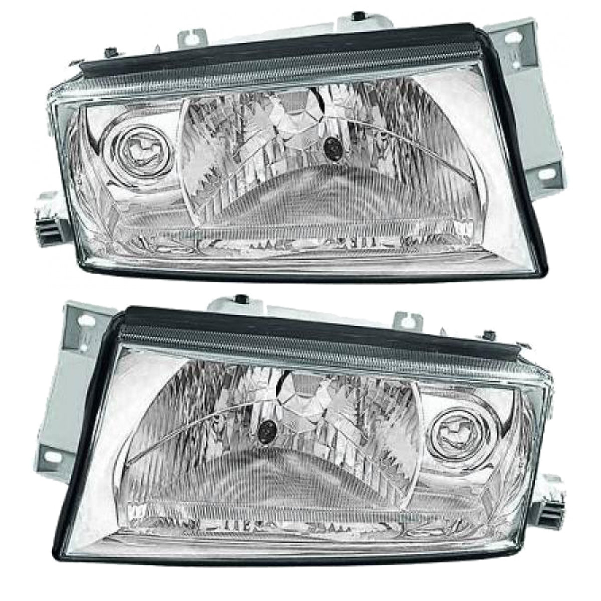 Hauptscheinwerfer SET H4 mit Motor passt für Skoda Octavia I 00-04
