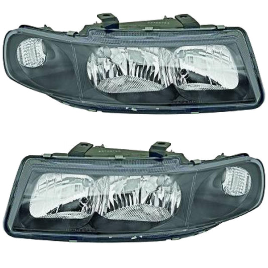 Hauptscheinwerfer SET H1 H7 mit Blinklicht passt für Seat Toledo II 99-04