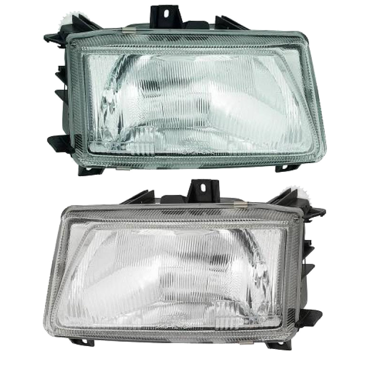 Hauptscheinwerfer SET H4 ohne Motor passt für Seat Ibiza II 93-96
