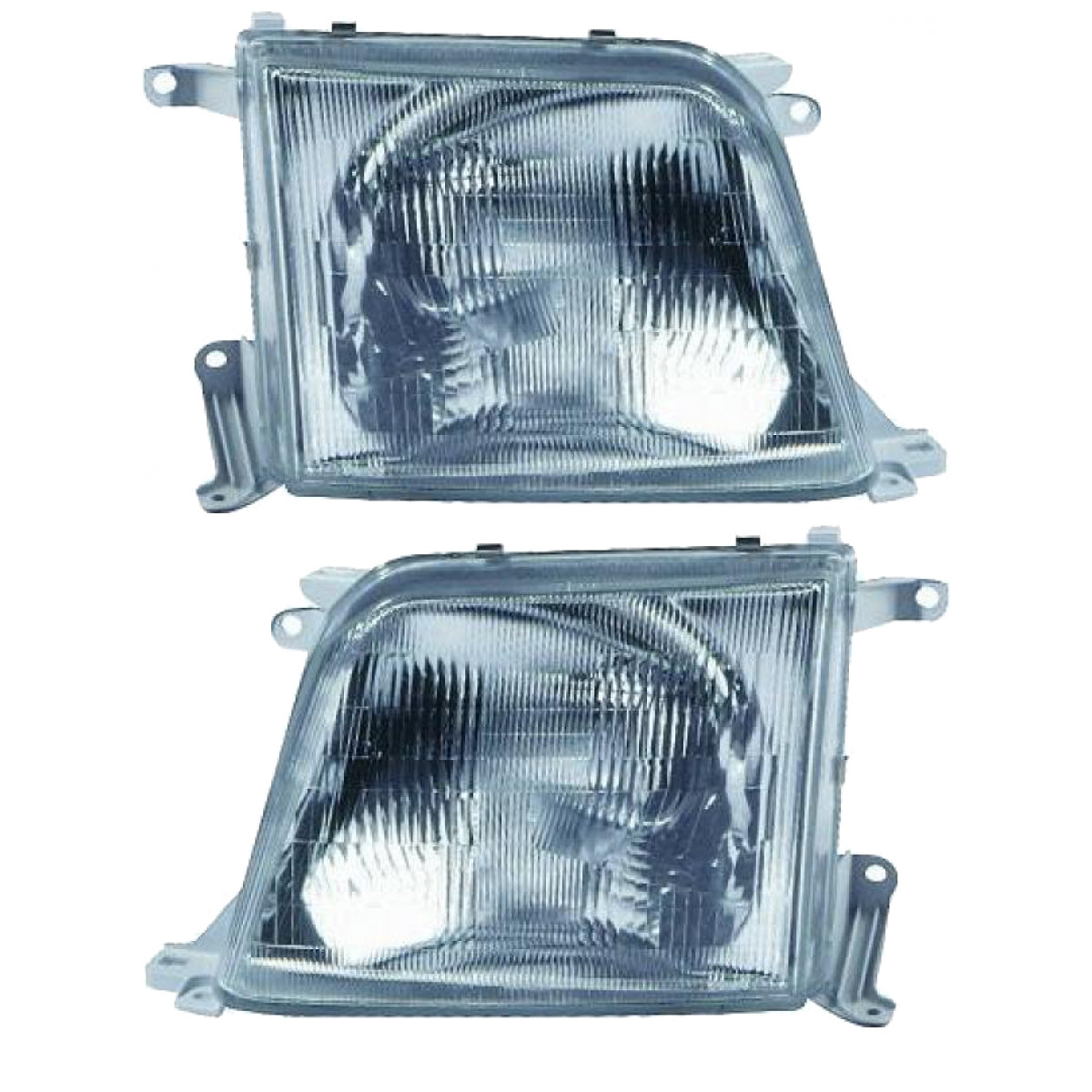 Hauptscheinwerfer Scheinwerfer SET H4 passt für Toyota Land Cruiser 90 97-97