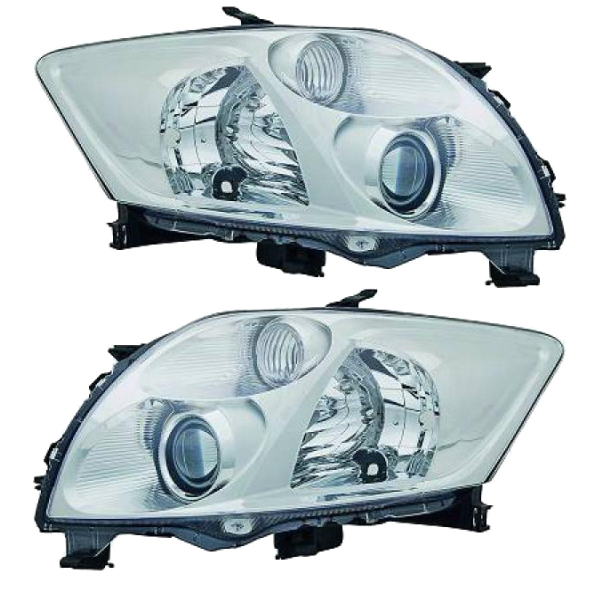 Hauptscheinwerfer Scheinwerfer SET H11/HB3 passt für Toyota Auris 07-10