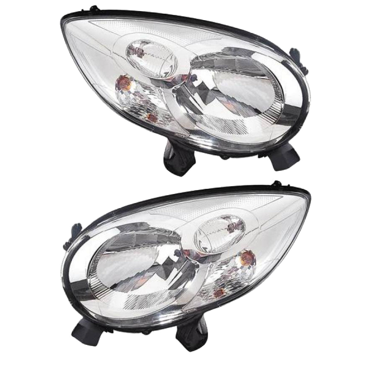 Hauptscheinwerfer SET H4 mit Blinklicht passt für Citroën C1 05-08
