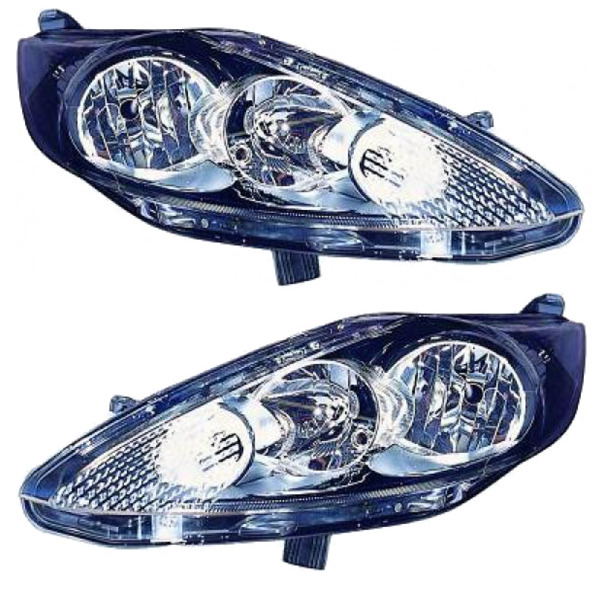 Hauptscheinwerfer SET H7/H1 mit Motor passt für Ford Fiesta VI 08-12