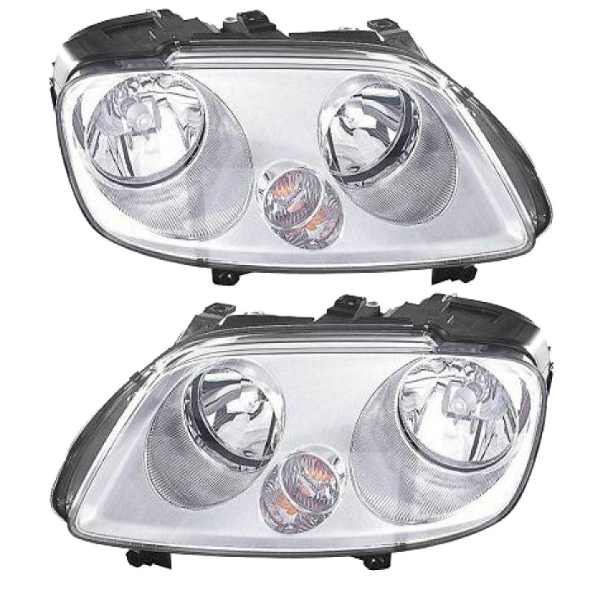 Hauptscheinwerfer SET H7/H1 mit Motor passt für VW Caddy III Kombi 03-10