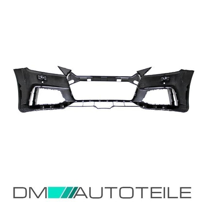 Stoßstange vorne für PDC + Wabengrill Schwarz passt für Audi TT 8S FV auch TT RS