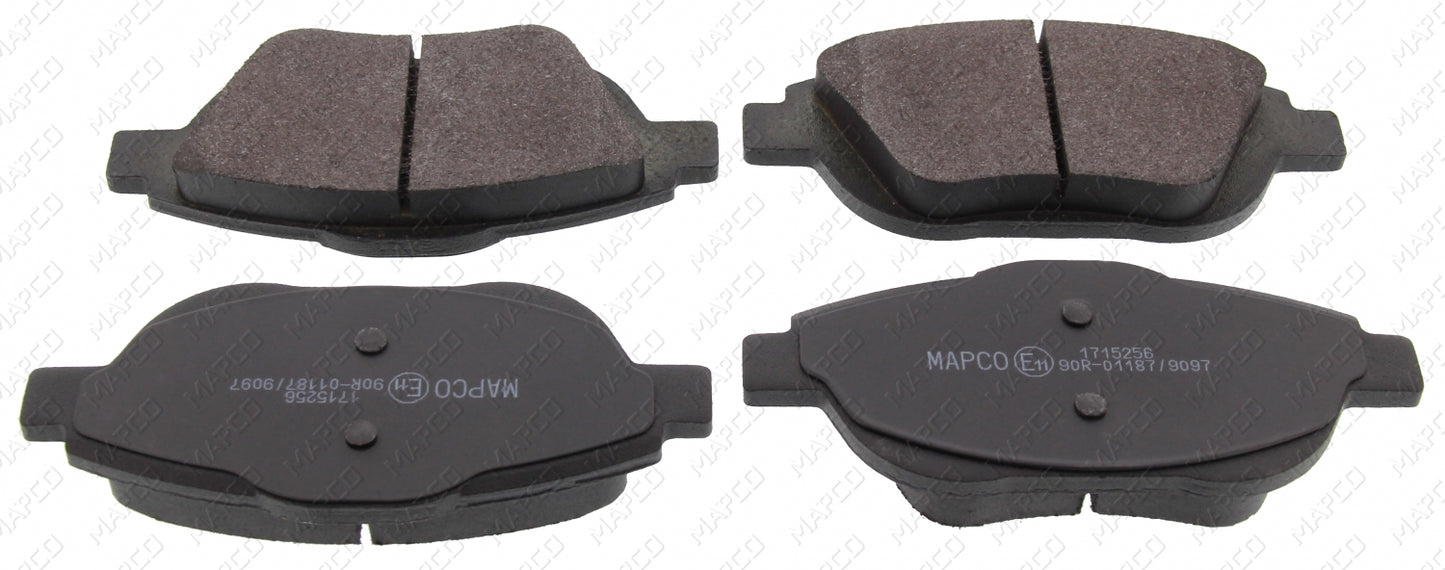 MAPCO Bremsbelagsatz, Scheibenbremse Vorderachse  6614