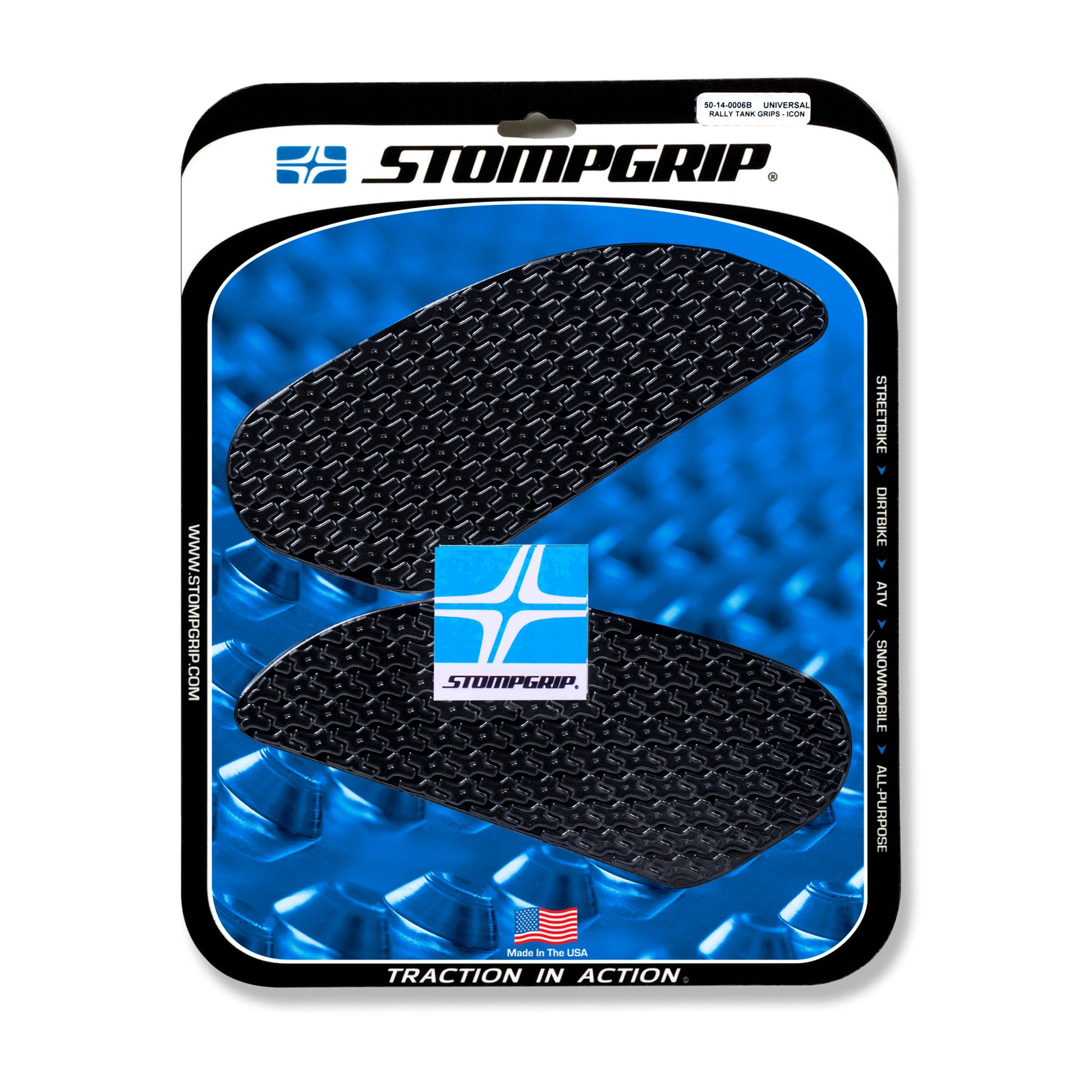 Stomgrip Traktionspad Streetbikes Schwarz Kawasaki W650 Bj. 00-06