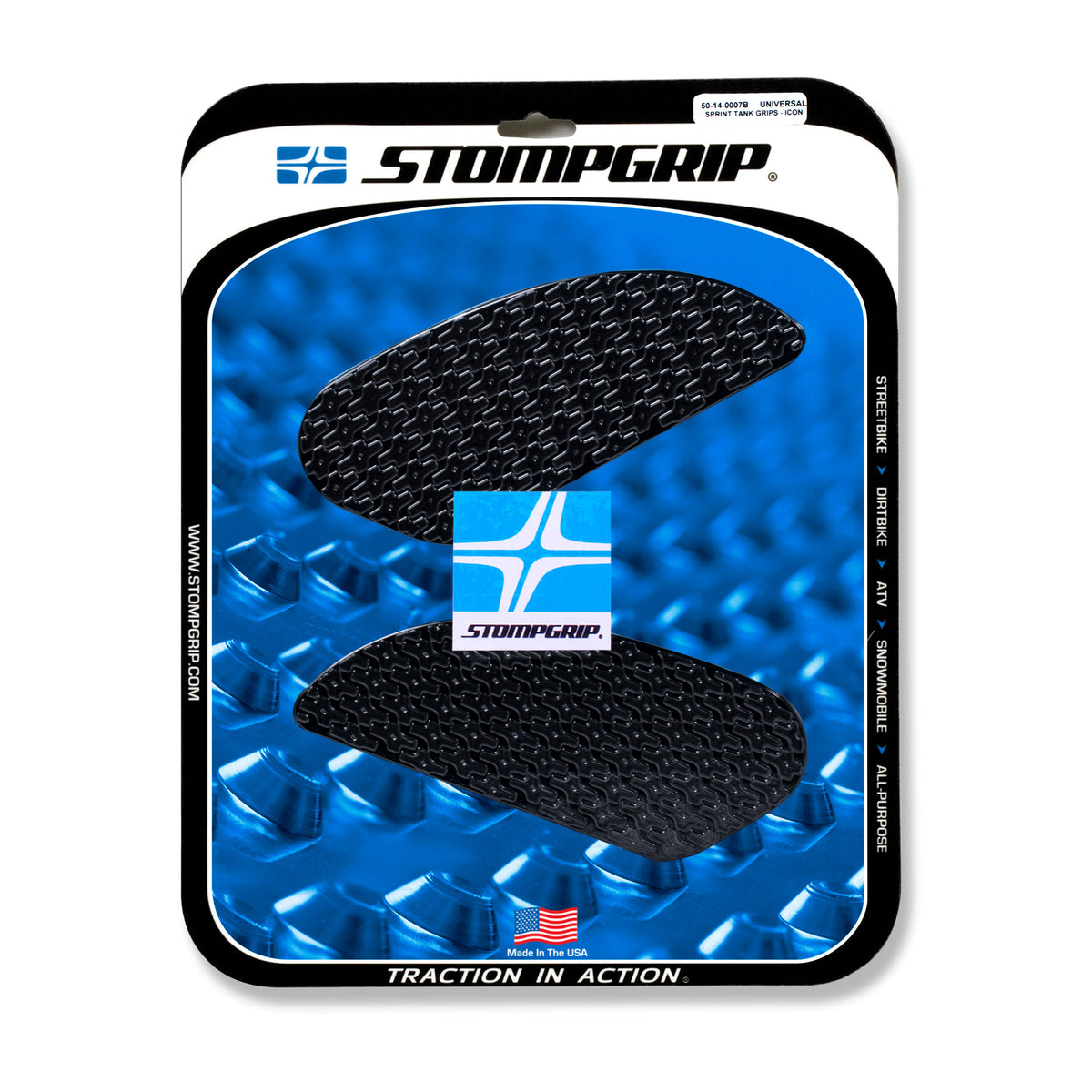 Stomgrip Traktionspad Streetbikes Schwarz Ducati Scrambler 400 Sixty2 Bj. 16-20