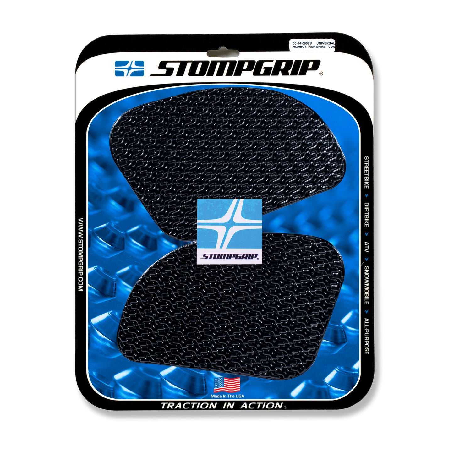 Stomgrip Traktionspad Streetbikes Schwarz Honda Monkey Bj. 19-22