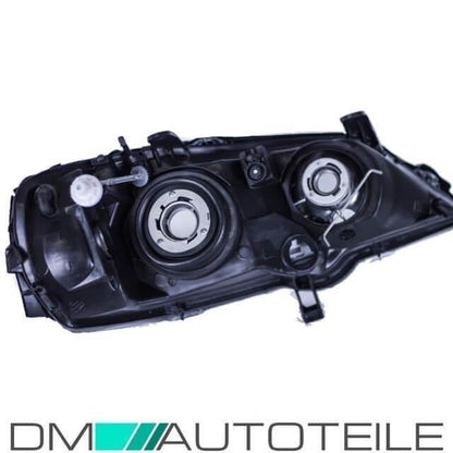Set Opel Astra G Scheinwerfer Klarglas Chrom H7/HB3 Bj 97-04 + Birnen Komplettset