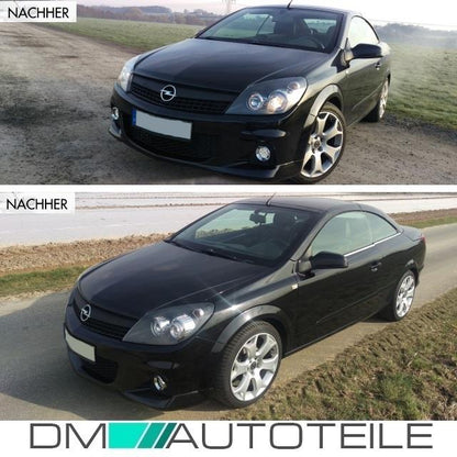 Opel Astra H OPC II Optik Stoßstange vorne + Zubehör für NSW nur GTC Modelle