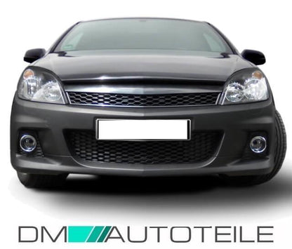 OPEL ASTRA H Stoßstange vorne lackierfähig+ Nebelscheinwerfer Smoke für OPC II 05-10