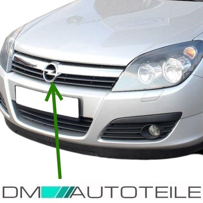 Opel Astra H Kühlergrill - Blende vorne chrom Bj 04-02/07