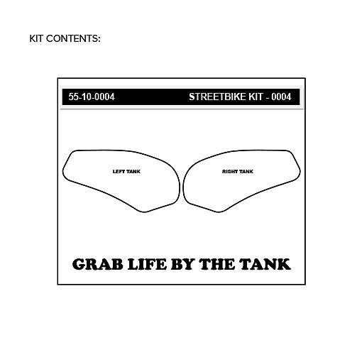 Stomgrip Traktionspad Streetbikes Klar Yamaha YZF-R6 Bj. 03-05