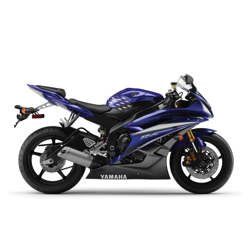 Stomgrip Traktionspad Streetbikes Hybrid Yamaha YZF-R6 Bj. 06-07