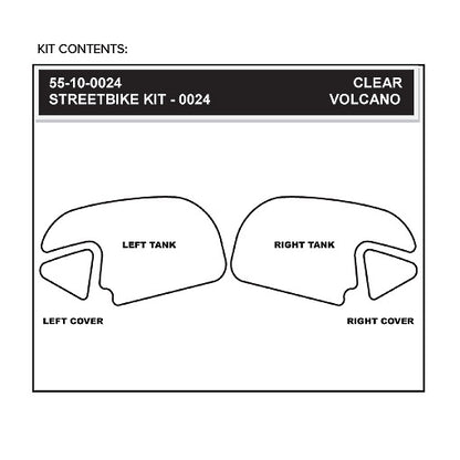 Stomgrip Traktionspad Streetbikes Hybrid Honda CBR600 RR Bj. 13-22