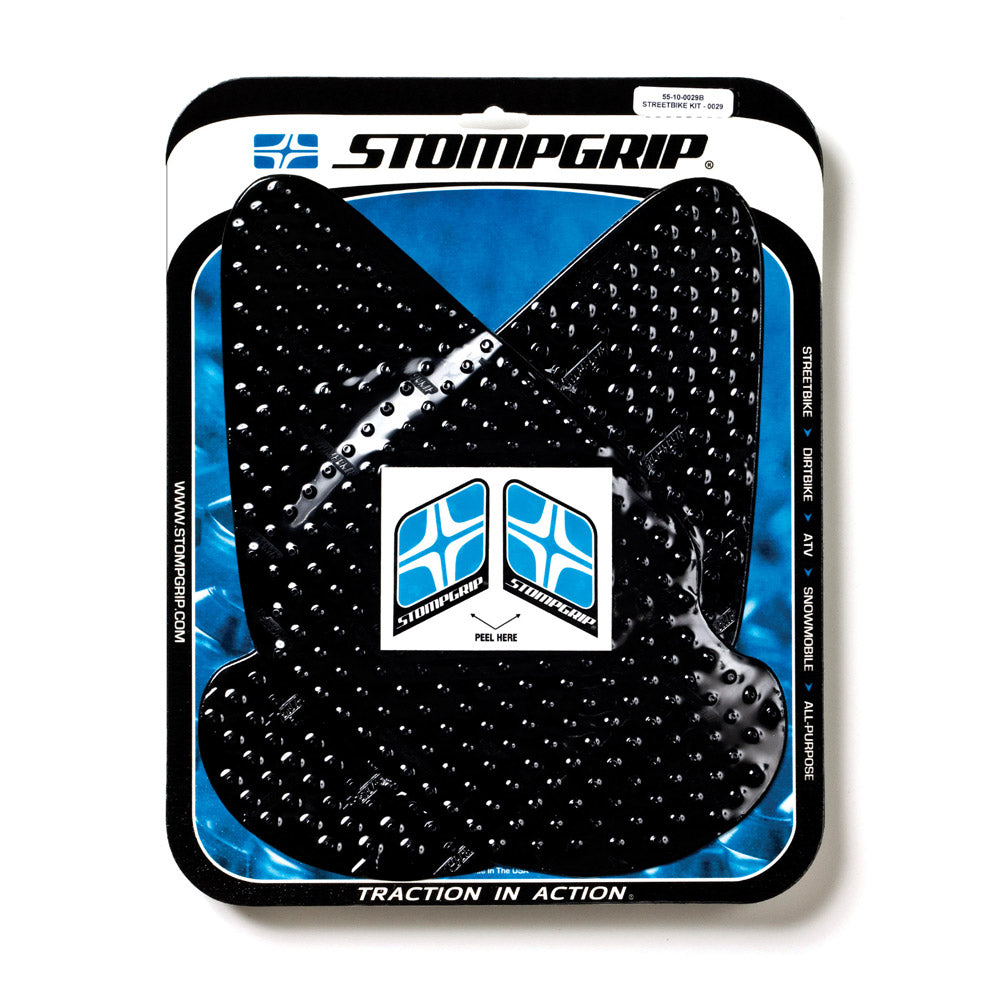 Stomgrip Traktionspad Streetbikes Schwarz Kawasaki Ninja ZX-6R / RR Bj. 03-04
