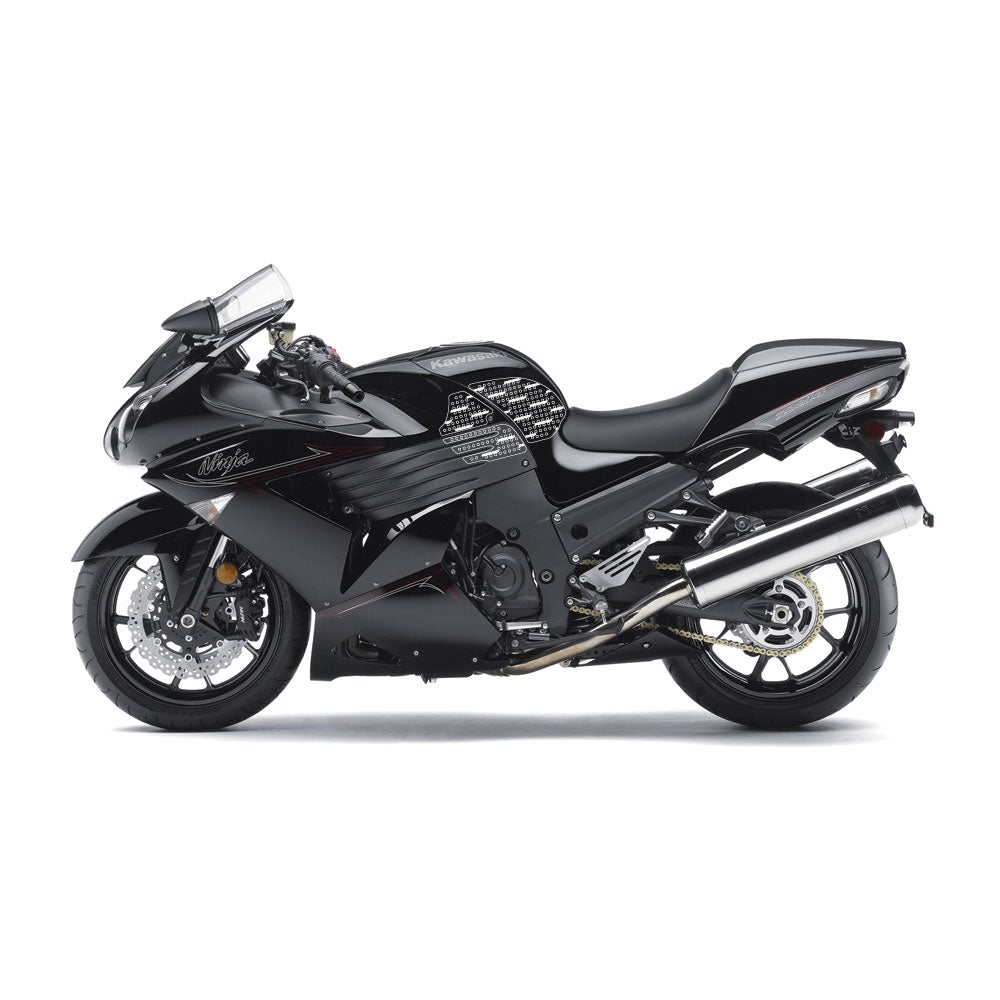 Stomgrip Traktionspad Streetbikes Klar Kawasaki ZZR 1400 Bj. 06-11