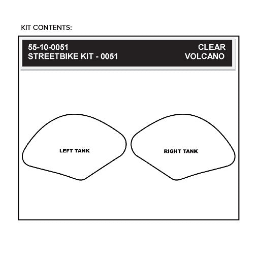 Stomgrip Traktionspad Streetbikes Klar BMW R 1200 GS / Adventure Bj. 06-13