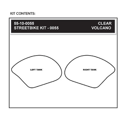 Stomgrip Traktionspad Streetbikes Klar Suzuki GSX1300 R Hayabusa Bj. 00-20