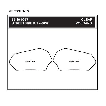 Stomgrip Traktionspad Streetbikes Klar Suzuki GSX-R 600 Bj. 11-22