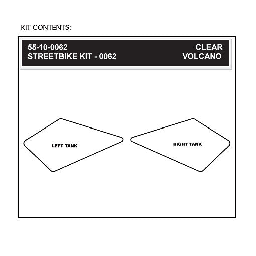 Stomgrip Traktionspad Streetbikes Klar KTM 690 Duke  Bj. 12-18