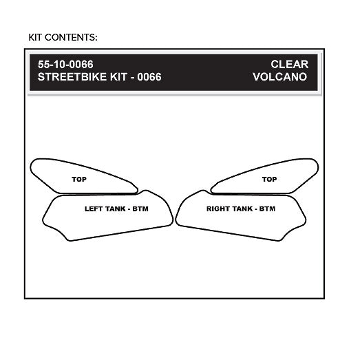 Stomgrip Traktionspad Streetbikes Klar Ducati Monster 696 Bj. 09-14