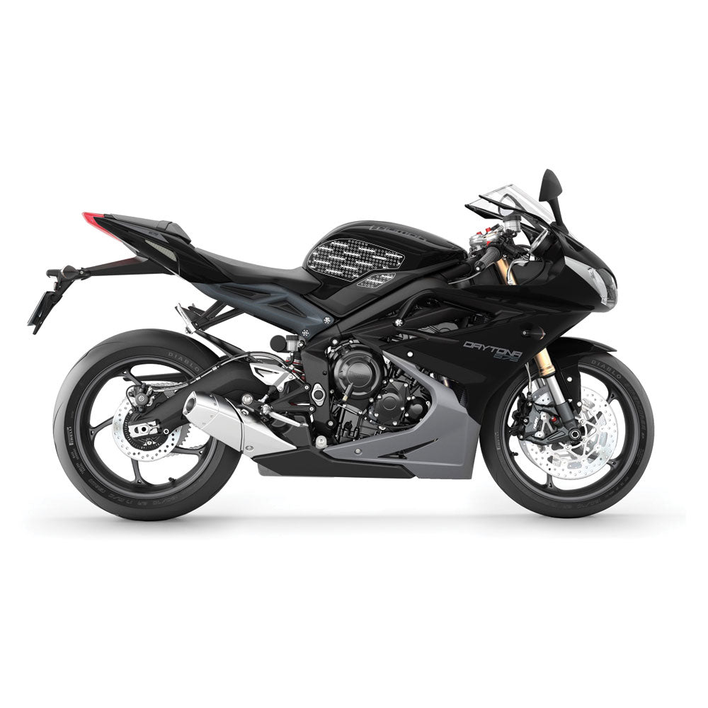 Stomgrip Traktionspad Streetbikes Hybrid Triumph Daytona 675 Bj. 13-18