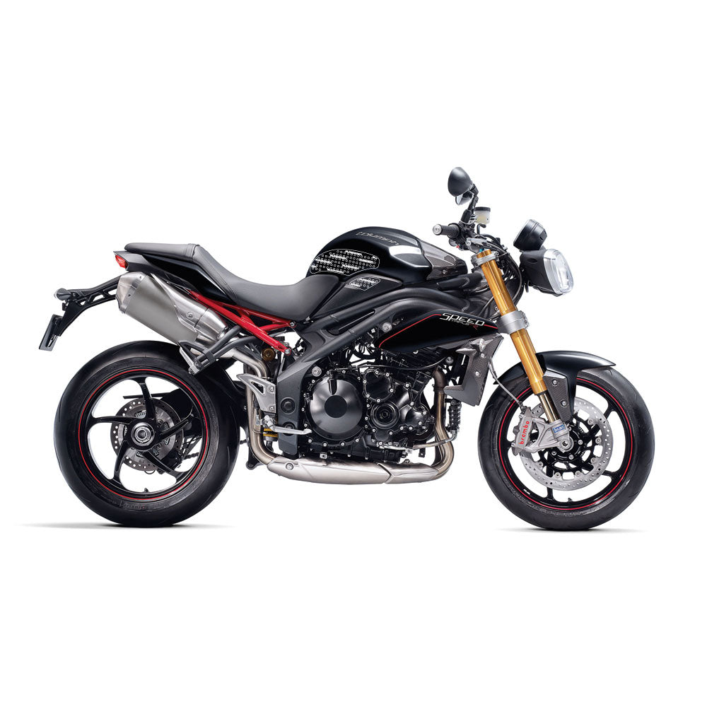 Stomgrip Traktionspad Streetbikes Hybrid Triumph Speed Triple Bj. 11-15